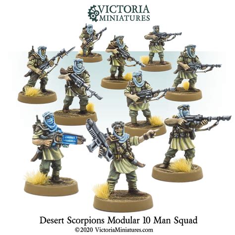 Desert Scorpions 10 Man Squad
