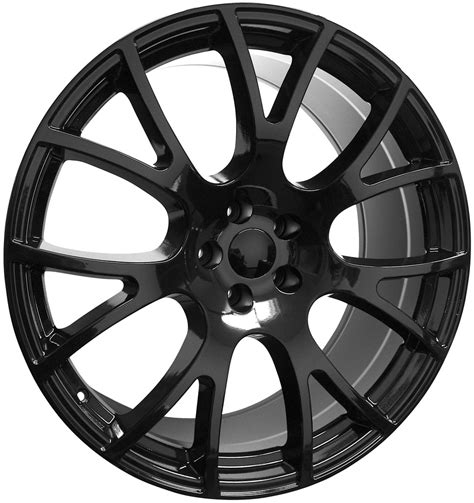 22 Inch Dodge Wheels Charger Challenger Magnum Hellcat Srt Gloss Black