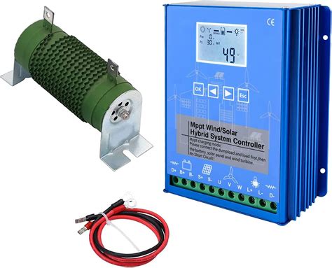 W Wind Solar Hybrid System V V V Mppt Charge Controller With