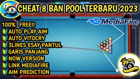 Cheat Ball Pool Terbaru Gratis Line Aim Tool Garis Panjang Non