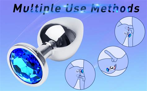 Pcs Blue Anal Butt Plug Toys Set Anal But Plug Sex Toy For Beginners Advanced Players Anal