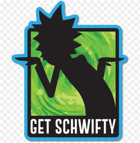 Rick And Morty - Rick And Morty Logo Get Schwifty PNG Transparent With ...