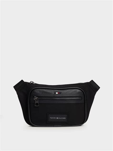 Поясная сумка Tommy Hilfiger AM0AM12700-BDS для мужчин, цвет: Чёрный ...