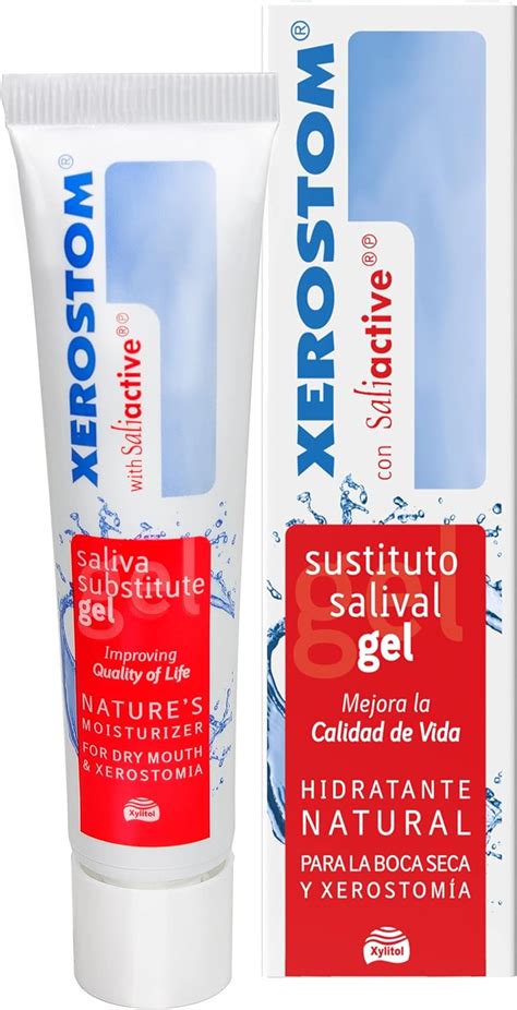 Xerostom Sustituto Salival En Gel Con Saliactive Para Boca Seca O