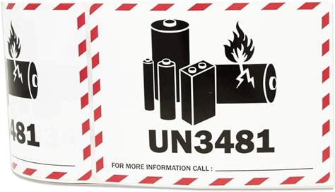 Un3091 Lithium Battery Label Layout Editable Stock Vector 41 Off