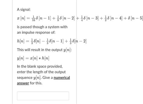 [solved] A Signal X [n] 8 [n 1] 8 [n 2] 18 Solutioninn