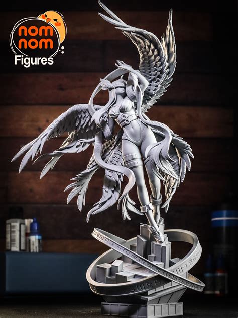 Angewomon Digimon 3D Model 3D Printable CGTrader