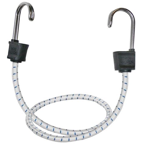 Keeper 18 In Bungee Cord Marine Twin Anchor With Stainless Steel Hook