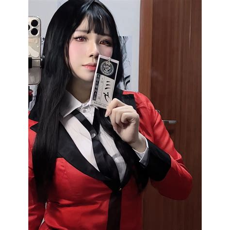 Kakegurui Cosplay Costume Yumeko Jabami Cosplay Full Set Suit With