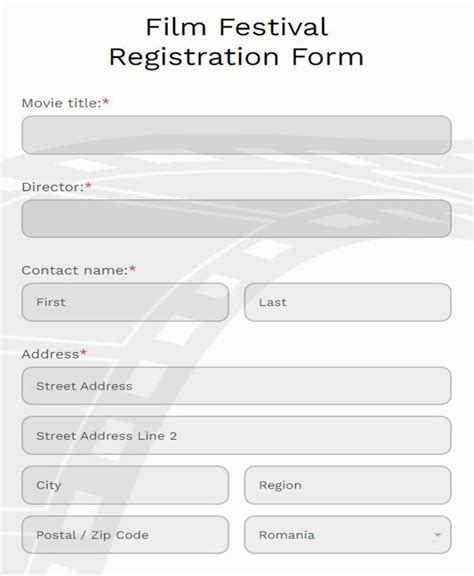 Free Festival Parade Events Forms Template