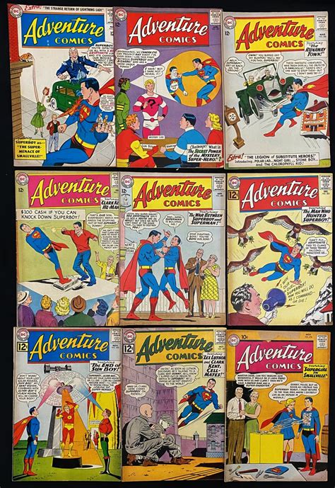 Comicconnect Adventure Comics Comic Book Group Lot