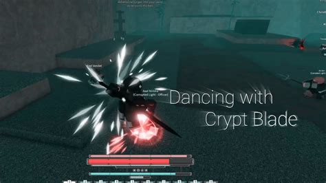 Dancing With Crypt Blade Deepwoken Youtube