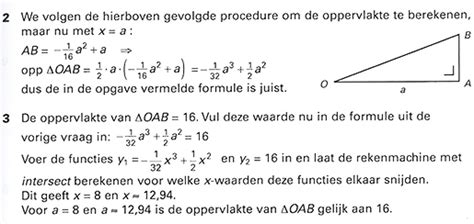 Gratis Proefles HAVO Wiskunde B