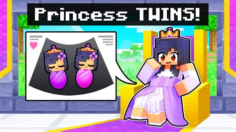 I M Pregnant With Twin Princesses In Minecraft Youtube