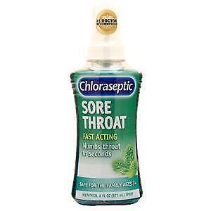 Chloraseptic Sore Throat Spray Menthol 6 Fl Oz 378112011048 EBay