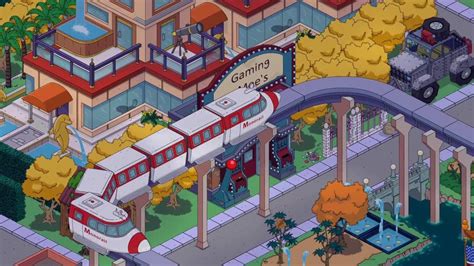 Probably More Likely The Best Ever Monorail In The Simpsons Tapped Out