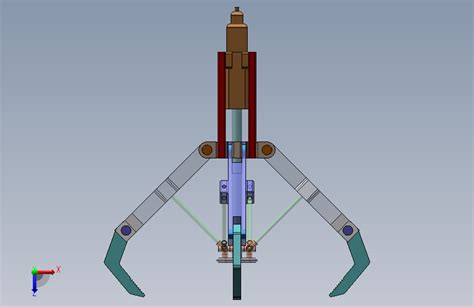 Y2814 117 抓娃娃机机械手 Doll Machine Sw机械爪 夹爪 Solidworks 2014 模型图纸下载 懒石网