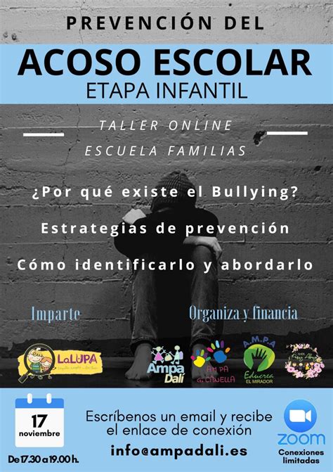 Taller On Line «prevención Del Acoso Escolar Ampa Del Ceip Cardenal