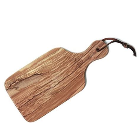 Berard 54071 French Olive Wood Handcrafted Cutting Board With Handle