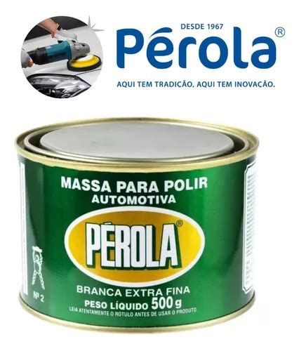 Massa De Polir Automotiva Branca Extra Fina N Perola G Mercadolivre