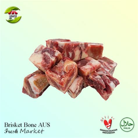 Jual Tulang Iga Gondrong Sapi Brisket Bone AUS Premium Import 500gr