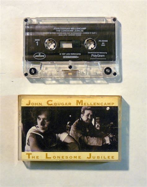 John Cougar Mellencamp The Lonesome Jubilee Polygram Cassette