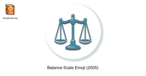 ⚖️ Balance Scale Emoji Meaning Pictures Codes
