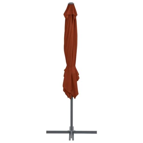 Parasol De Jardin Parasol D Ext Rieur En Porte Faux Avec M T En