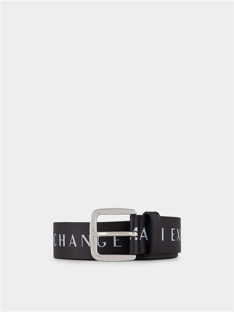 Ремень Armani Exchange 951185-CC529-07321 для мужчин, цвет: Чёрный ...
