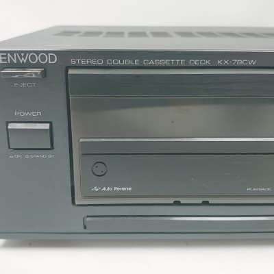 Kenwood Kx Cw Dual Cassette Deck Partially Working For Reverb