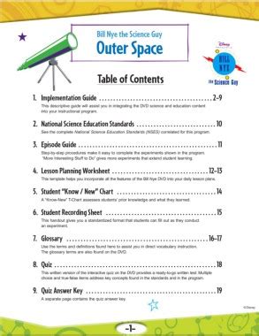 Bill Nye Planets Worksheet - Worksheets For Kindergarten