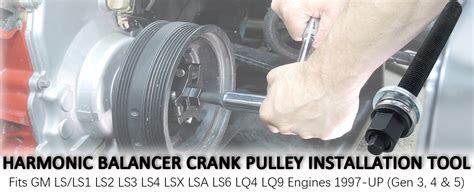 Ls Harmonic Balancer Installation Tool Compatible With Gm