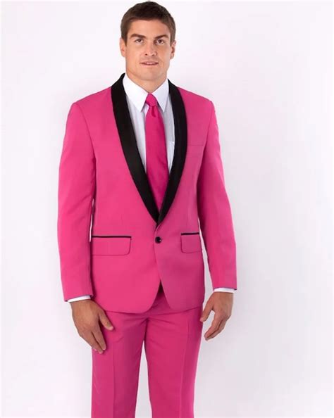 Popular Hot Pink Tuxedo Buy Cheap Hot Pink Tuxedo Lots From China Hot