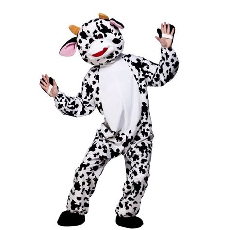 Cute Cow Mascot New Adult Costume Mens Costumes From A2z Fancy