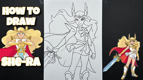 How To Draw She Ra She Ra And The Princesses Of Power Drawing