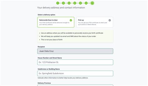 PSA NSO Online Birth Certificate