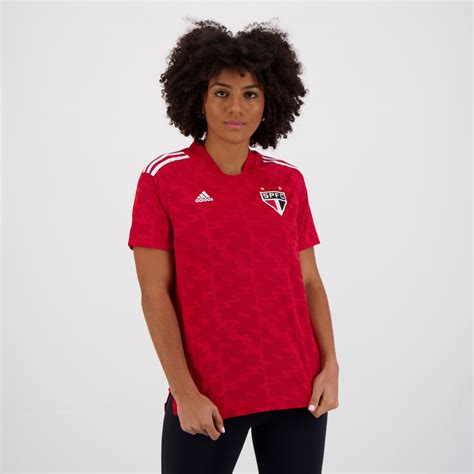 Camisa Adidas São Paulo Pré Jogo 2021 Feminina FutFanatics