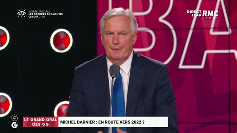 Le Grand Oral De Michel Barnier Ancien Ministre 13 07