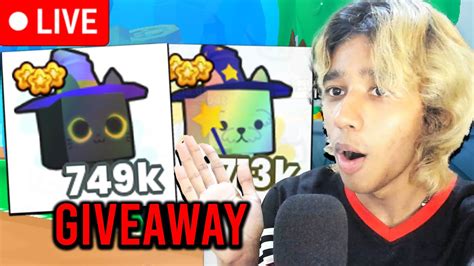 Live Free New Op Pets Gems Mailbox Giveaway Pet Simulator