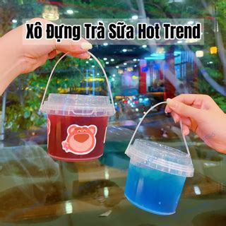 Cái Xô Trà Sữa Xô Xách Đựng Nước Mang Đi Hot Trend Shopee Việt Nam