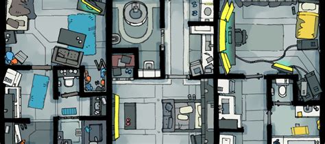 Cyberpunk Apartment Battle Map Banner B Minute Tabletop