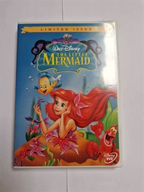 mermaid dvd limited issue  walt disney  shipping