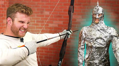 Will Aluminum Foil Armor Protect You Youtube