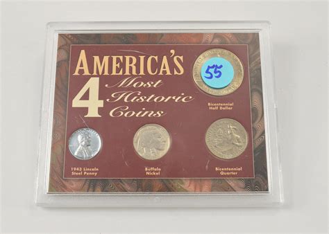 Historic Coin Collection - America's 4 Most Historic Coins Nicely ...