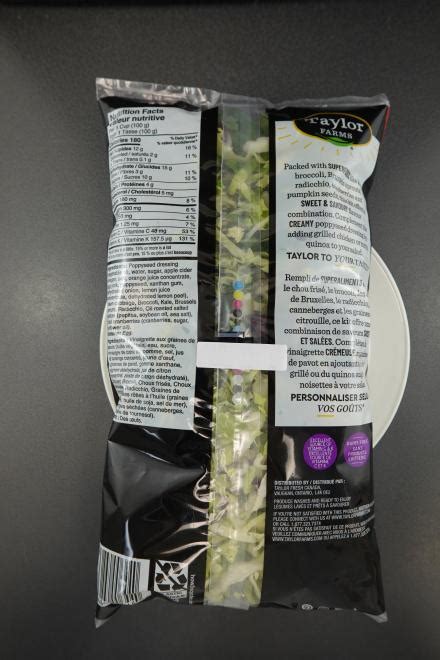Recall Notice Taylor Farms Sweet Kale Salad Mix Costco East Fan Blog