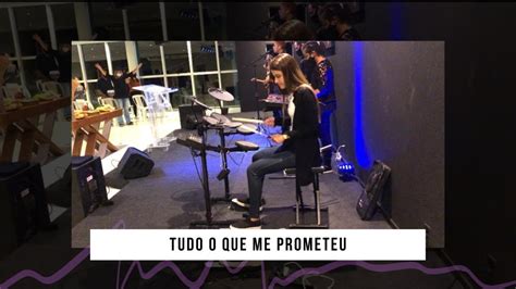 Tudo O Que Me Prometeu Israel Salazar Drum Cover YouTube