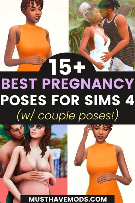 15 Best Sims 4 Pregnancy Poses So You Can Have The Cutest Maternity