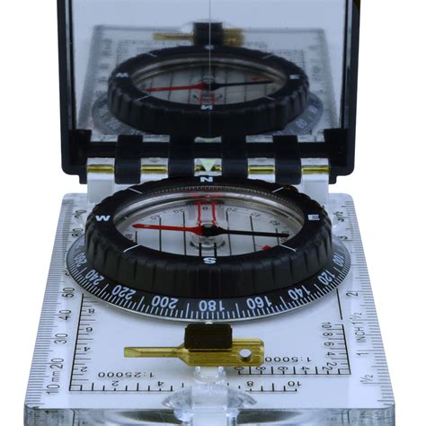 Advantage™ Hand Held Compass With Built In Clinometer And Sighting Mirror Lanyard Included