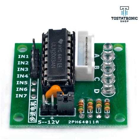 Motor A Pasos Byj Con Controlador Uln Tostatronic