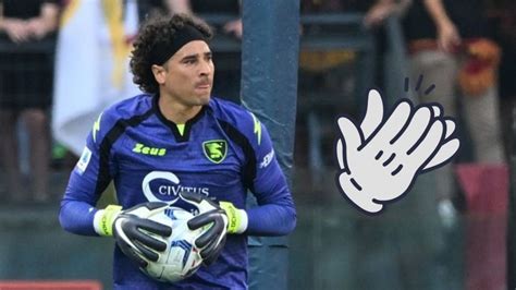 Guillermo Ochoa Consigue Nuevo R Cord Con Salernitana En La Serie A